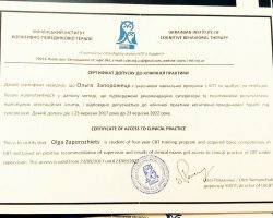 Сертификаты и дипломы МАА